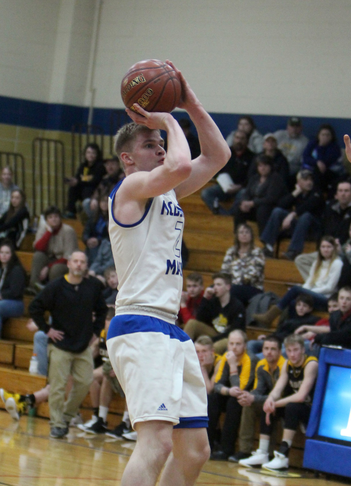 Cadott at McDonell boys basketball 1-15-19